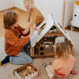 Papperlapapp-Wellpappe-Puppenhaus-Mini-Kinder-spielen-2